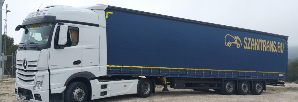 Kamionos szállítás szakértőktől