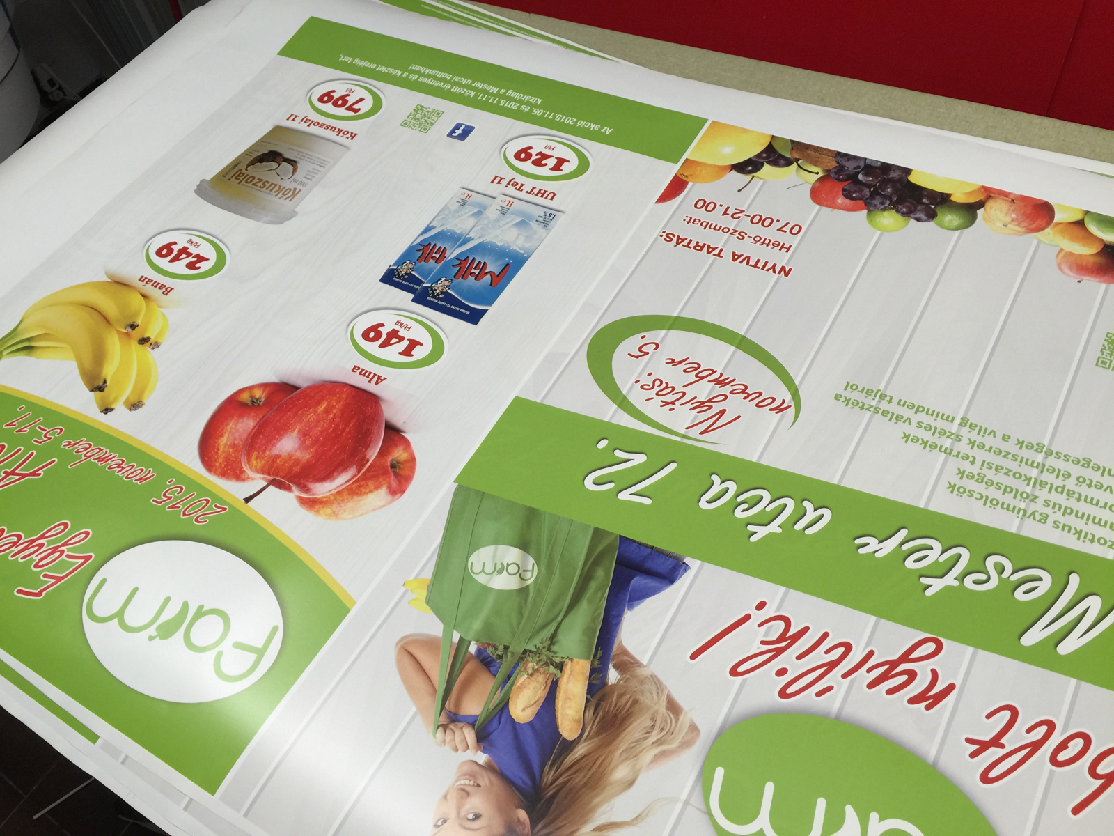 Kül- és beltéri nyomtatás sokféle felületre