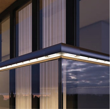 Esztétikus üveg korlátok!