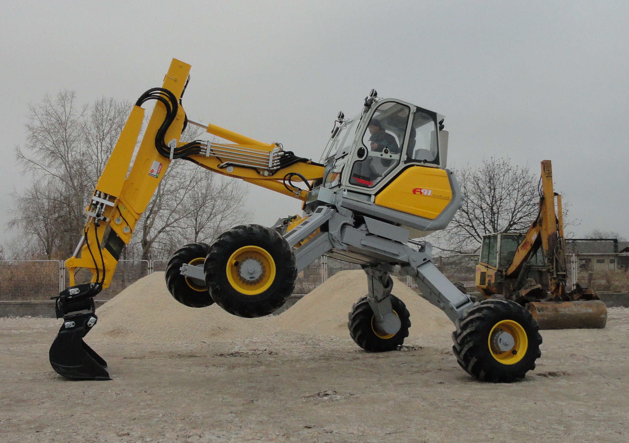 Profi bányamunkák modern gépekkel