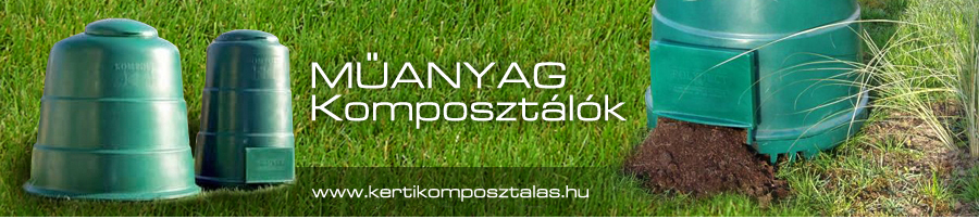 Minőségi tápanyag előállítására is használhatja a kerti komposztálót!