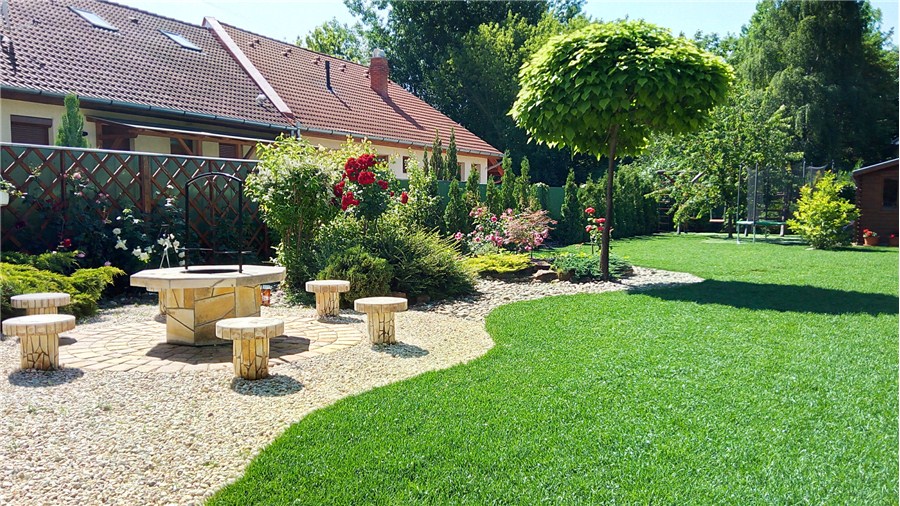 Tereprendezés, kertépítés