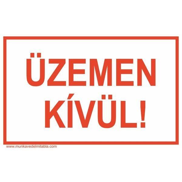 A figyelmeztető táblák típusai